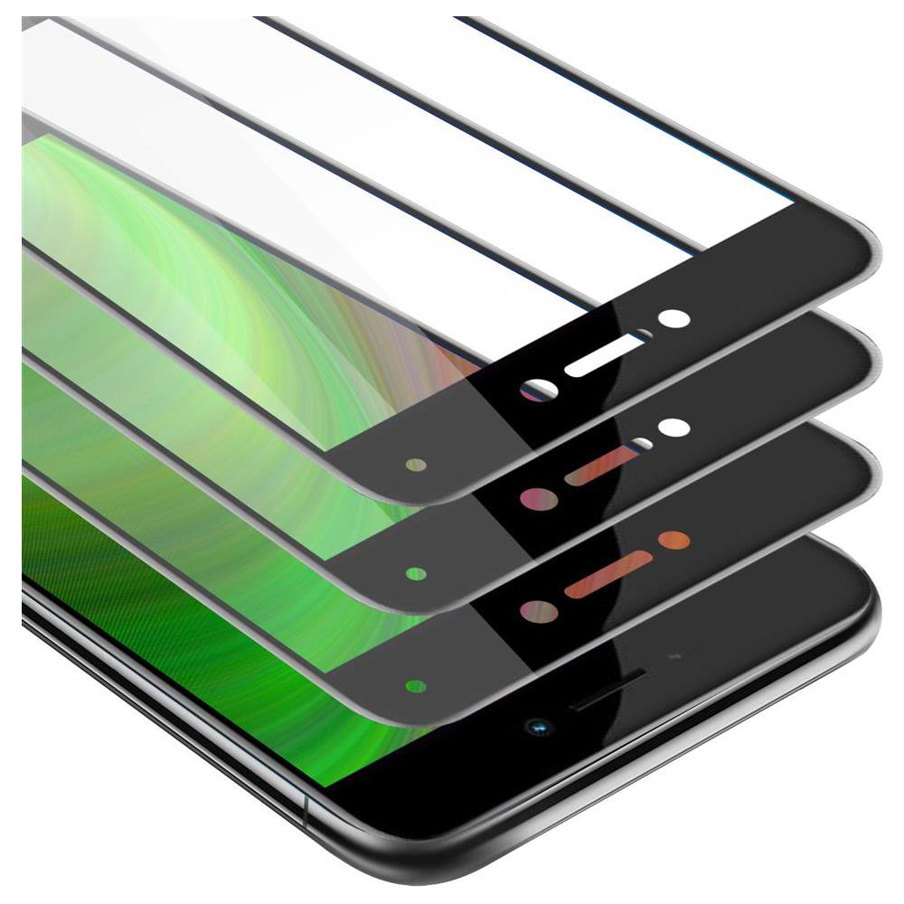 3x Pellicola Armatura A Schermo Intero Compatibile Con Huawei Nova Lite In Trasparente Con Nero - 3x Vetro Temperato (tempered) Di Protezione Del Display In Durezza 9h Con 3d Touch - Foto 1