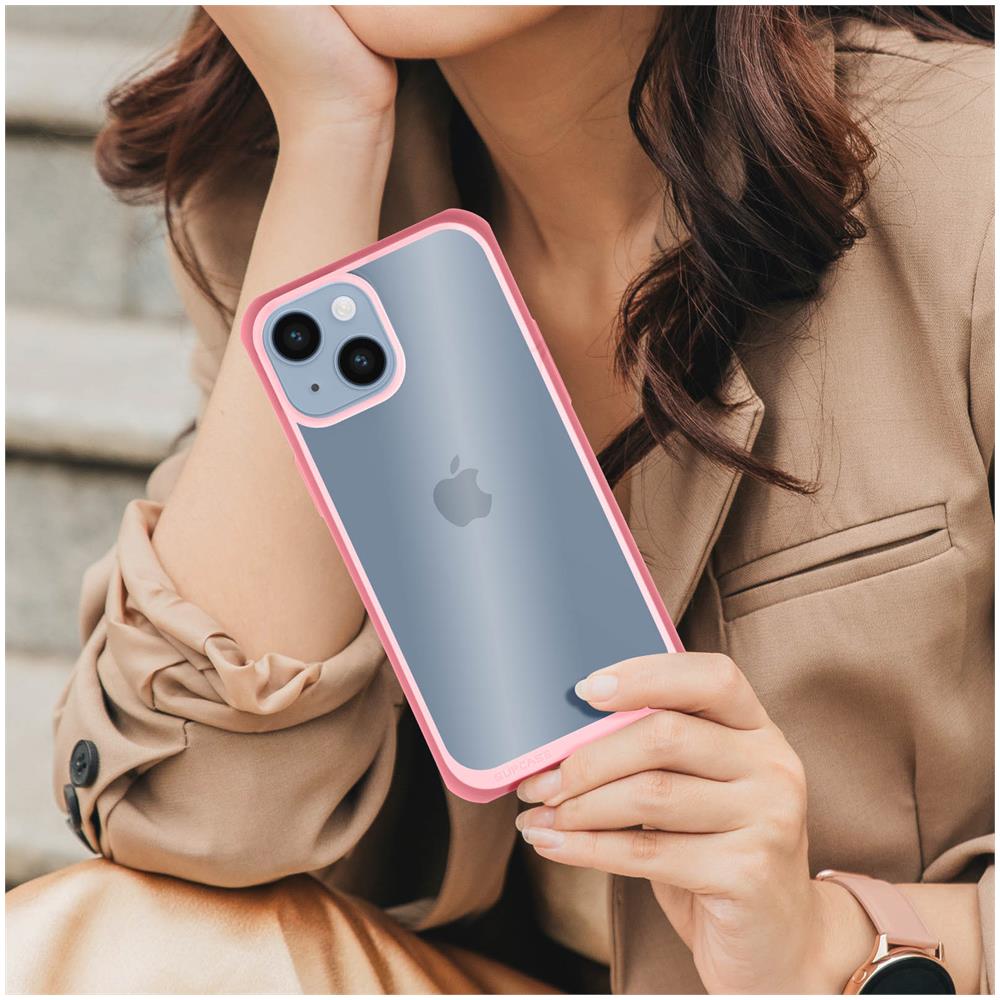 Cover Iphone 14 Sottile Antiurto Compatibile Con Magsafe Rosa - Foto 2