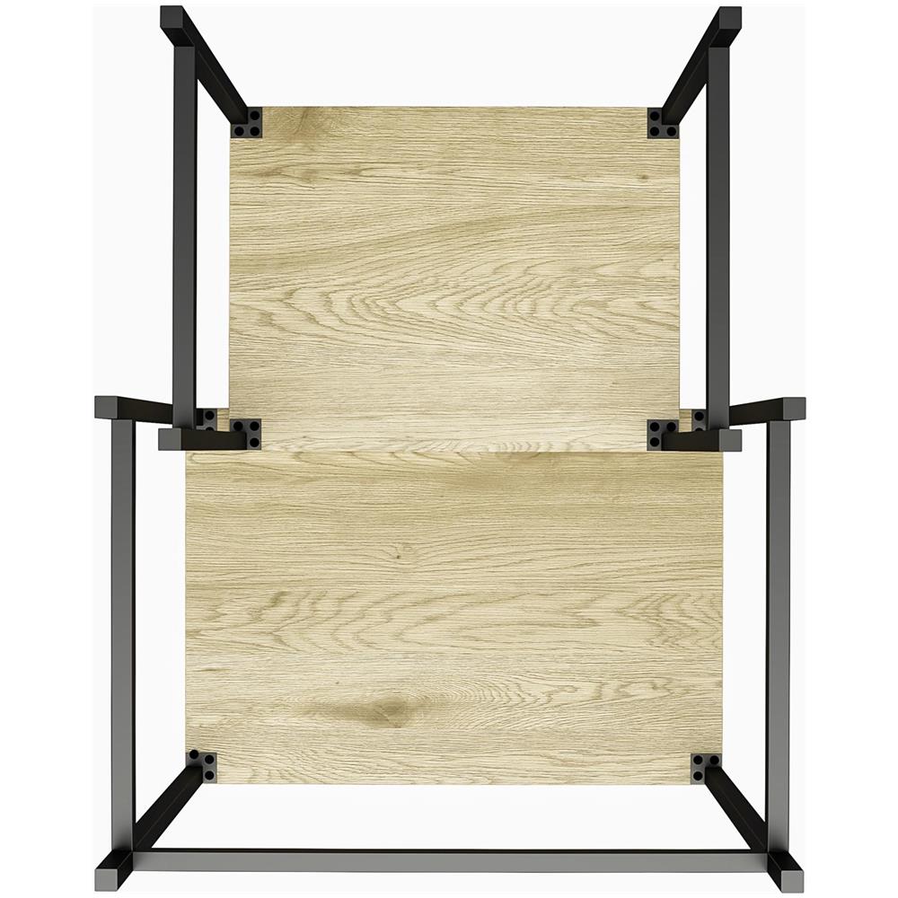 Tamlin Tavolini Accent Set Da 2 In Truciolare Laminato Nature - Foto 5