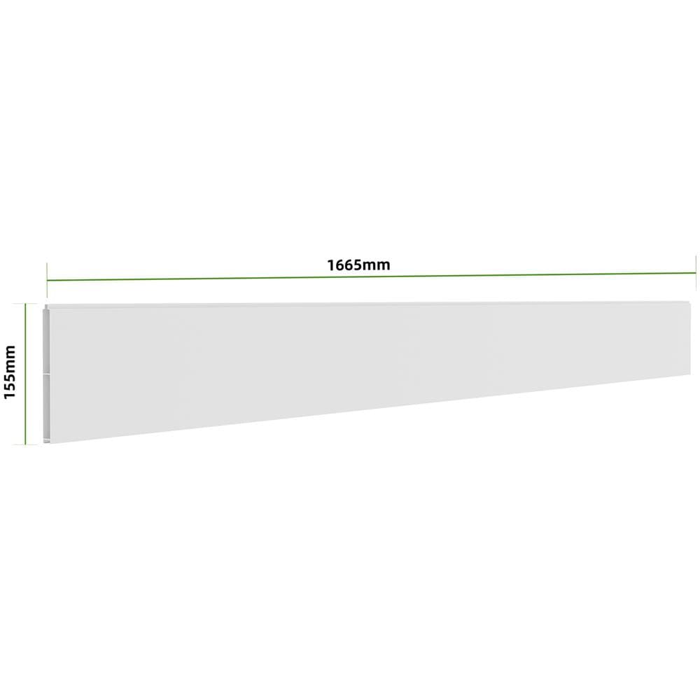 Recinzione In Alluminio 1,9m Vogel H.80cm Bianco - Foto 2