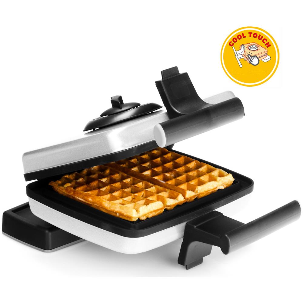 FRI022810012GRP piastra per waffle 2 waffle 1200 W Nero, Grigio - Foto 2