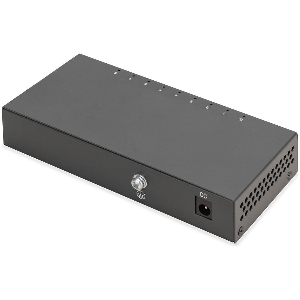 Switch Gigabit a 8 porte, desktop, non gestito, alloggiamento in metallo - Foto 2