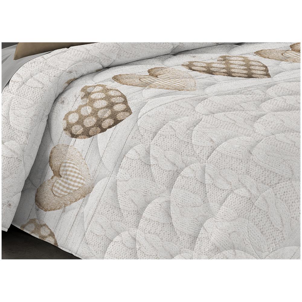 Trapuntino Estivo 100gr mq Disegno Orsetti 2 Piazze Matr.le Beige - Foto 4