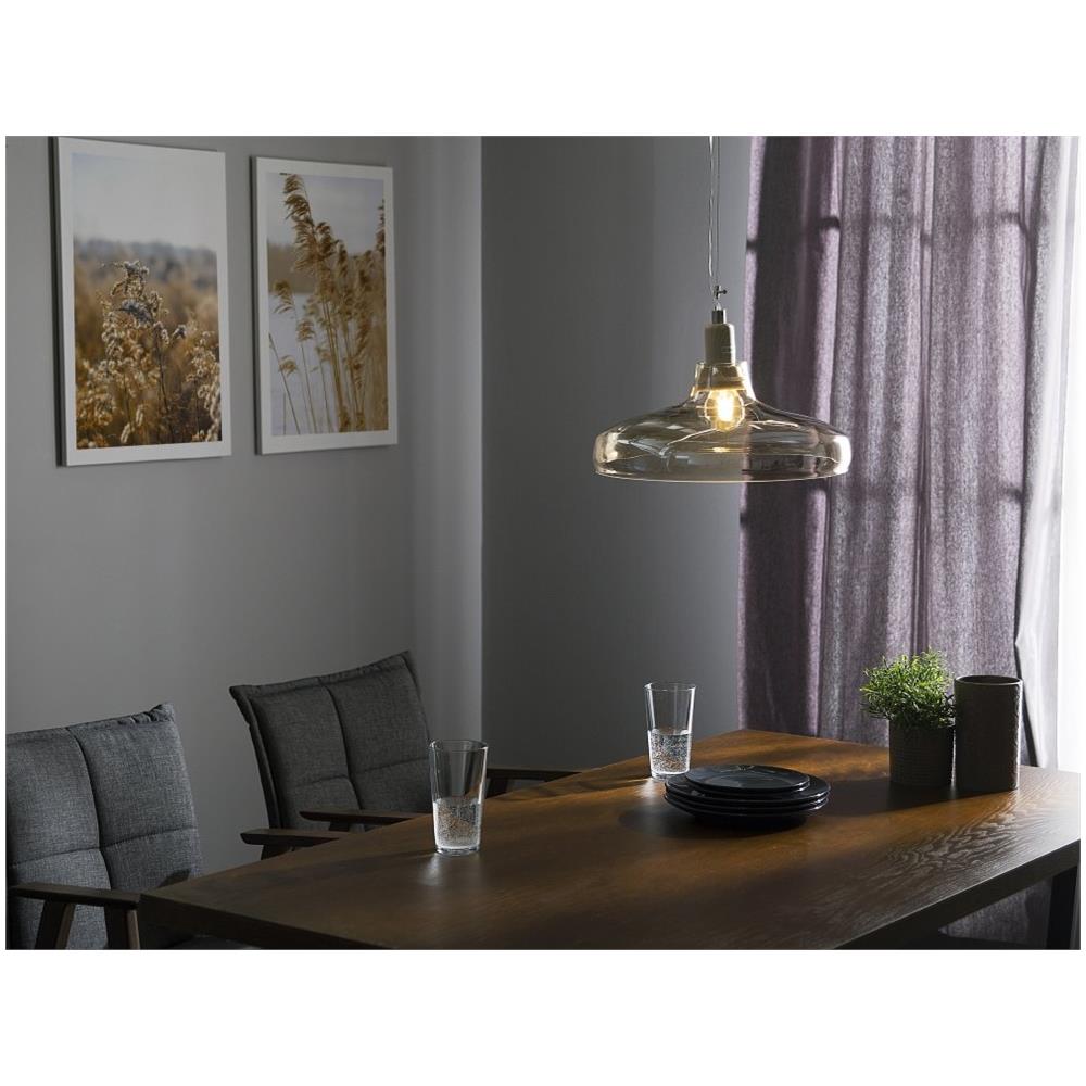 Lampadario In Vetro Ambrato Alikos - Foto 2