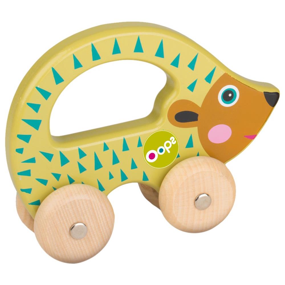 17008.24 Gioco In Legno Con Ruote, Multicolore, 19 X 17 X 6.5 Cm - Foto 1