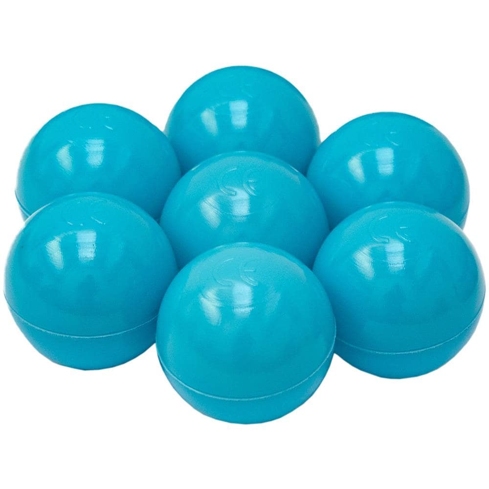 Set Di 50 Palline 5,5cm Per Riempire Piscine Gioco Per Bambini Azzurro - Foto 2