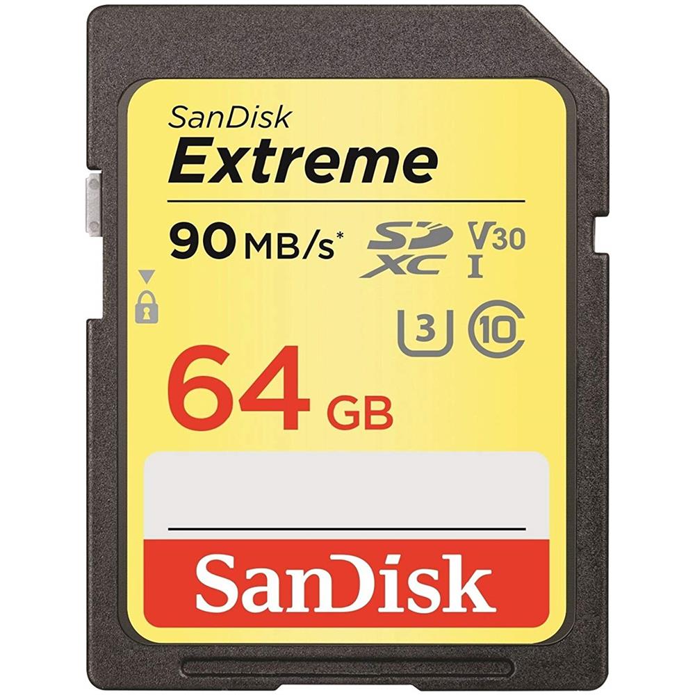Extreme 64gb, Scheda Di Memoria Sdhc Classe 10, U3, V30, Velocità Di Lettura Fino A 90 Mb / sec, Ffp - Foto 1
