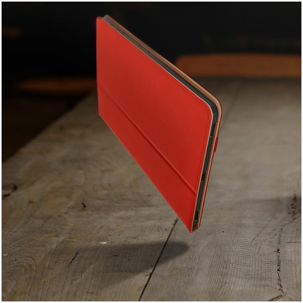 Custodia In Pelle Per Galaxy Tab S7 Plus 12.4 Con Supporto E Portacarte - Foto 2