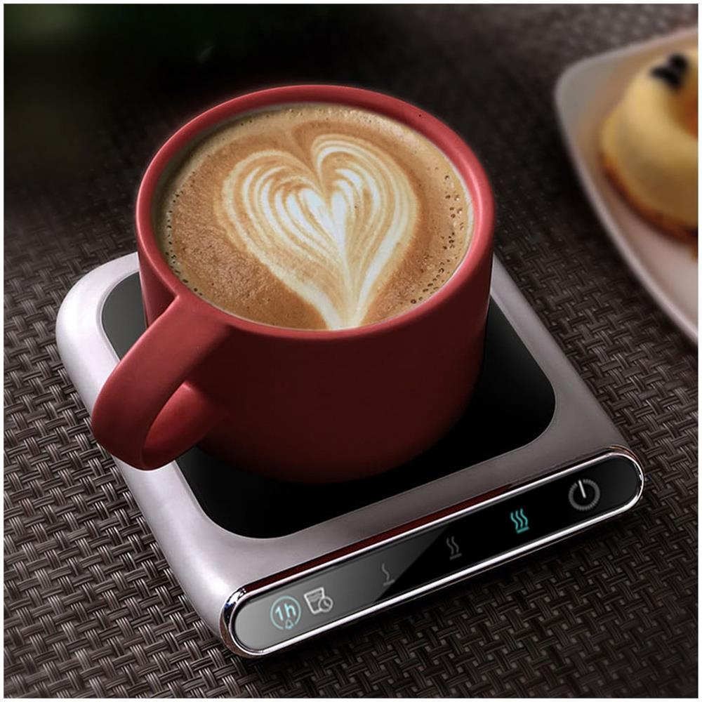 Scalda Tazze USB Scalda Tazze Da Caffè Con Spegnimento Automatico Piastra Riscaldante Elettrica Per Tazze Scalda Bevande Elettrico Sottobicchieri Scaldalatte Per Tè Per Bevande Piastra Riscaldante 