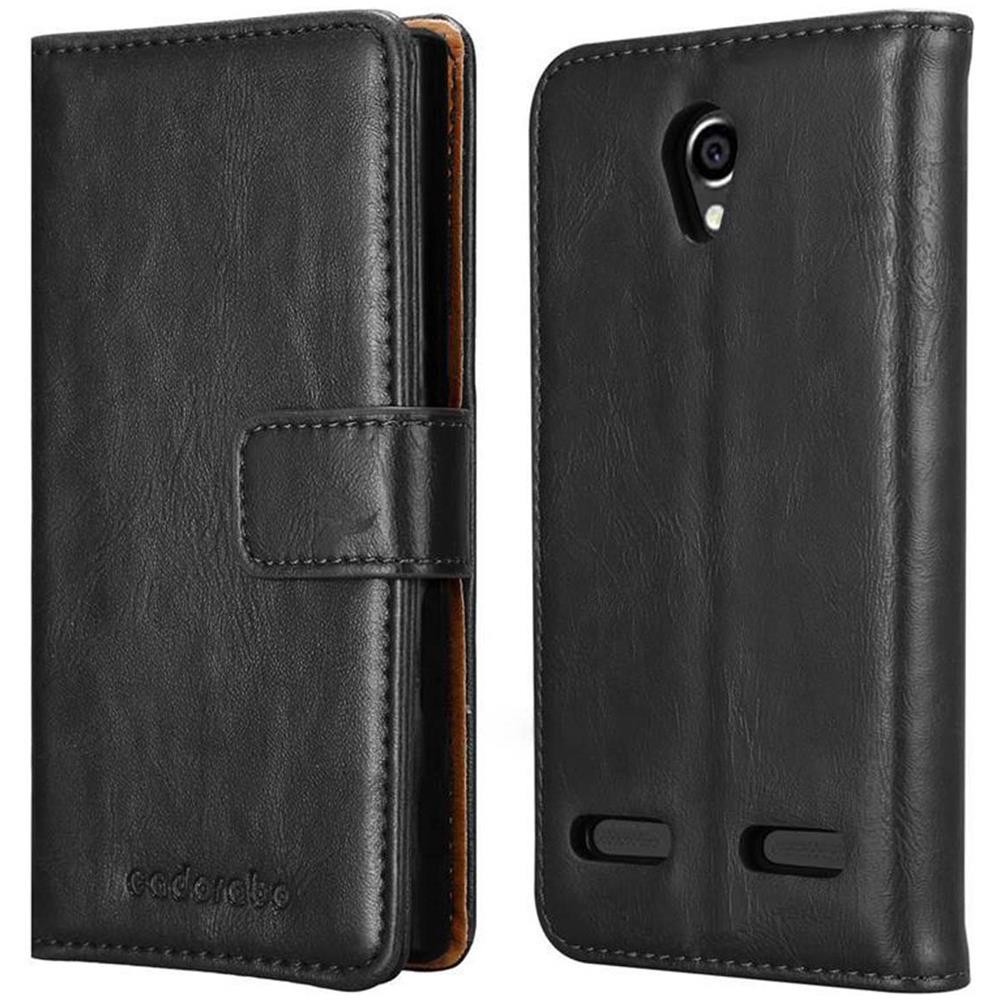 Custodia Compatibile Con Zte Blade L7 In Nero Grafite - Coperchio Protettiva Con Chiusura Magnetica, Funzione Stand E Tasca Per Le Carte - Foto 7