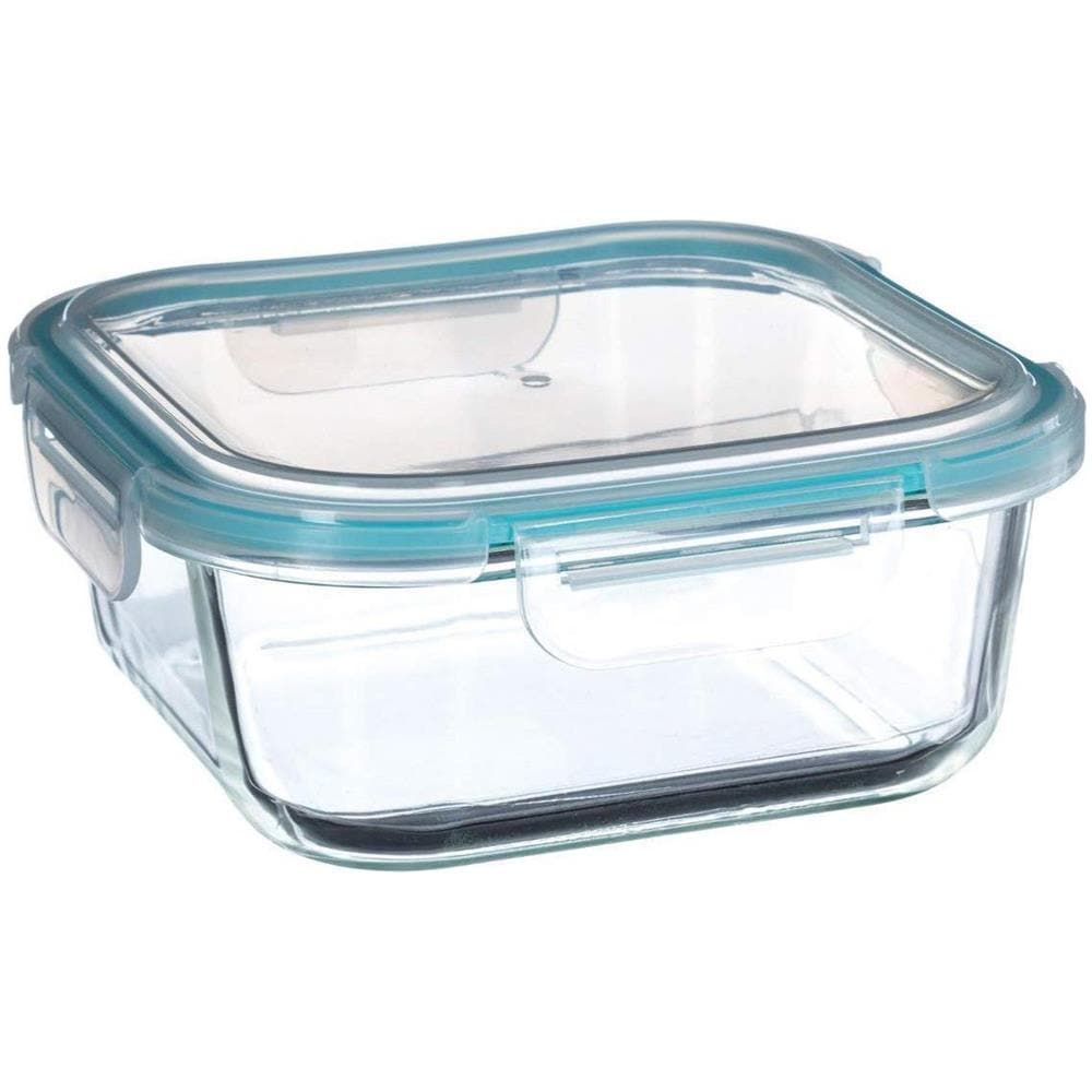 Set Di Contenitori Per Alimenti In Vetro, 530 Ml, 800 Ml, 1800 Ml, Trasparente - Foto 2