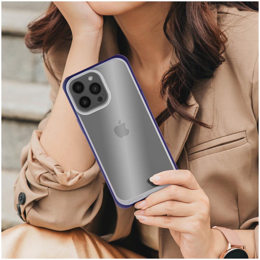 Cover Iphone 14 Pro Sottile Antiurto Compatibile Con Magsafe Viola - Foto 5