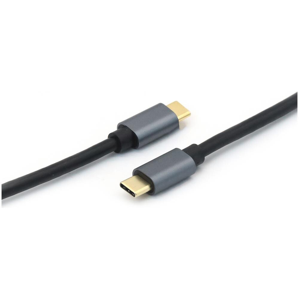 128354 cavo USB 1 m USB 3.2 Gen 1 (3.1 Gen 1) USB C Nero - Foto 2