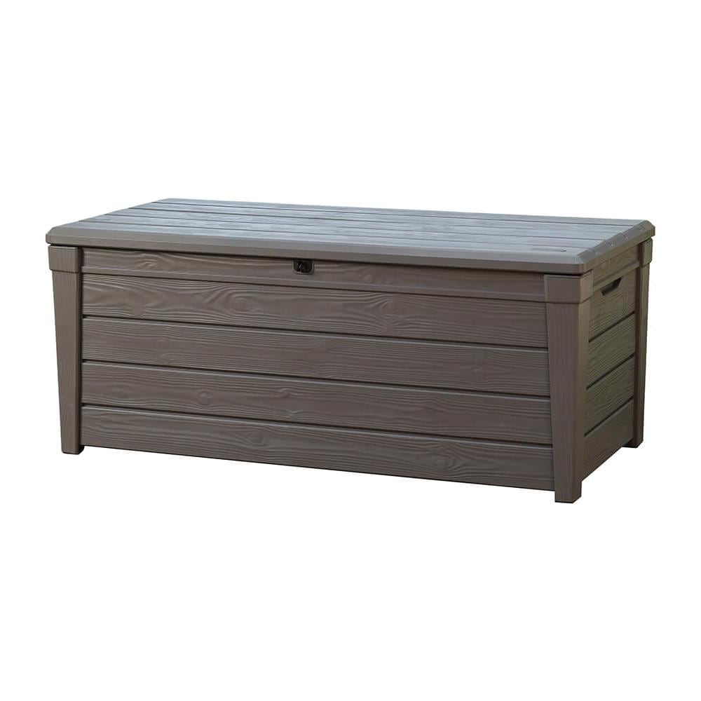 Brightwood Armadietto portaoggetti Rettangolare Resina Marrone - Foto 1