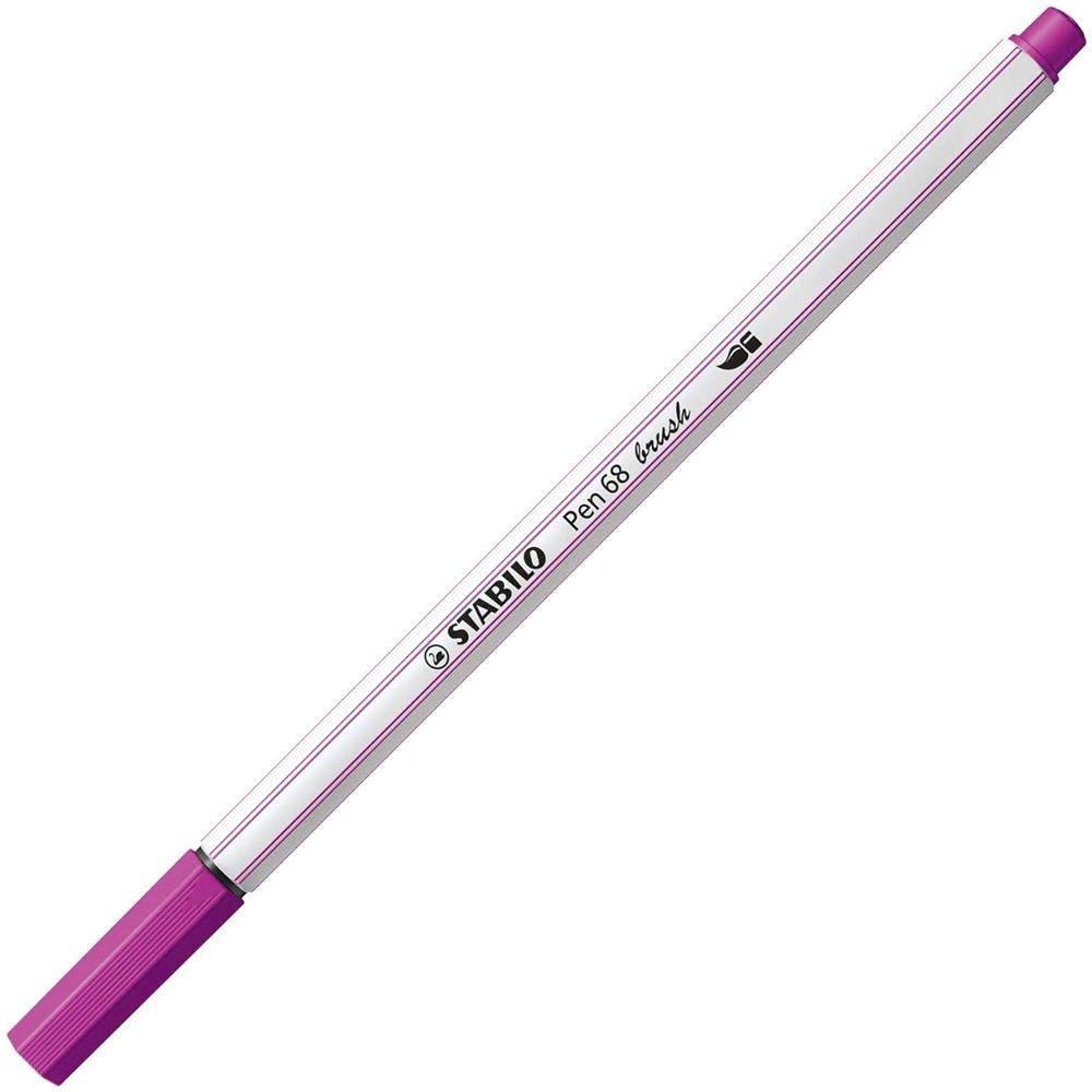 Pen 68 brush - Pennarello Premium con punta a pennello - ARTY - Astuccio da 10 - Colori assortiti - Foto 2