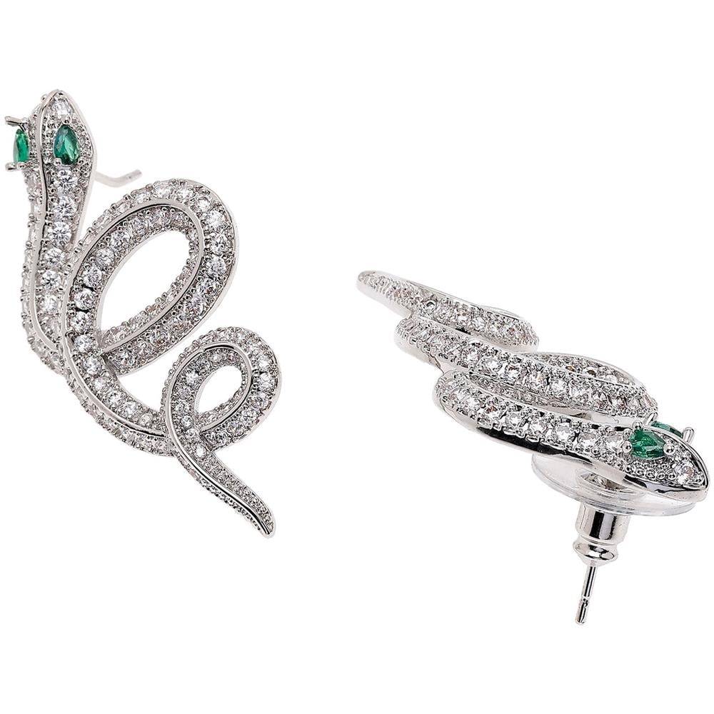 Orecchini Serpente Color Argento - Foto 2