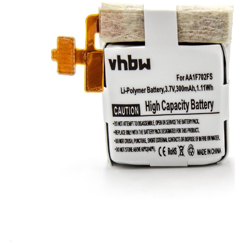 Litio-polimeri Batteria 300mah (3.7v) Per Smartwatch Orologio Braccialetto Fitness Samsung Gear Live Sm-r382 - Foto 1