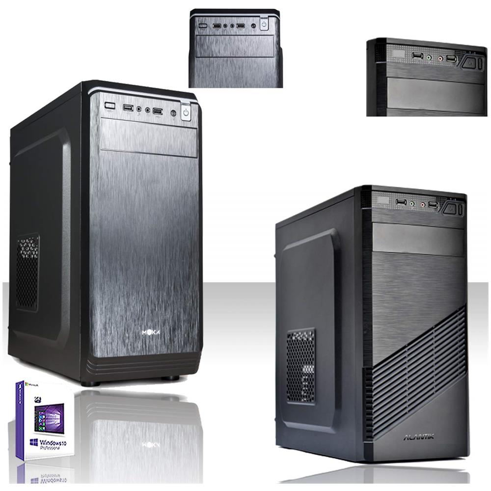 Gamma Pc Ssd Speed Desktop Completo Intel I5-7400 3,5 Ghz 7°gen / licenza Windows 10 Pro 64 Bit / grafica Intel Graphics 630 1080p Full Hd 4k / wifi / ssd 240gb / ram 8gb Ddr4 2400 Mhz / gaming, grafica, Editing - Foto 1