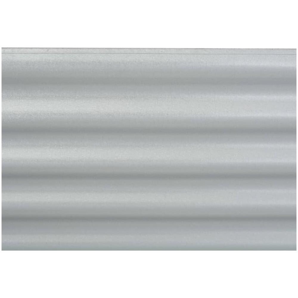 Fioriera Per Giardino 160x80x81 Cm In Acciaio Zincato Argento - Foto 7