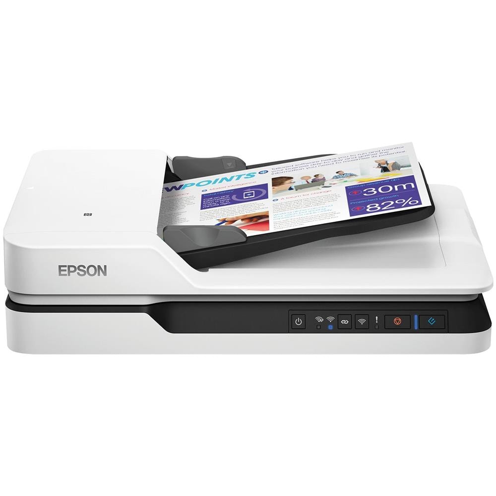 Scanner Documentale a Colori WorkForce DS-1660W Power PDF A4 600 x 600 DPI 25 ppm Wi-Fi / USB 3.0 - Foto 1
