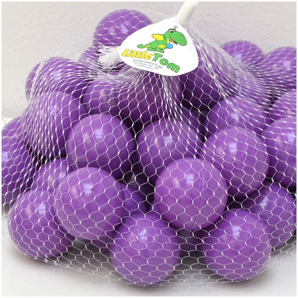 Set Di 50 Palline 5,5cm Per Riempire Piscine Gioco Per Bambini Viola - Foto 7