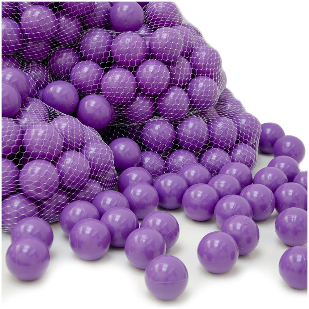 Set Di 50 Palline 5,5cm Per Riempire Piscine Gioco Per Bambini Viola - Foto 1