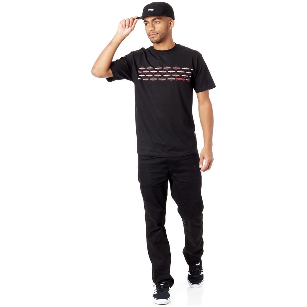 T-shirt Thrasher Pentagram Cross Nero (s, Nero) - Foto 4
