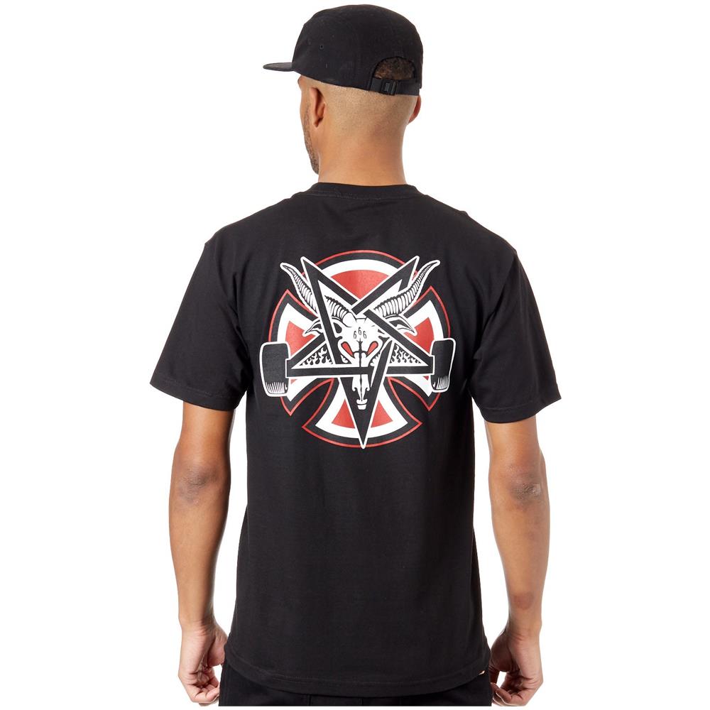 T-shirt Thrasher Pentagram Cross Nero (s, Nero) - Foto 1