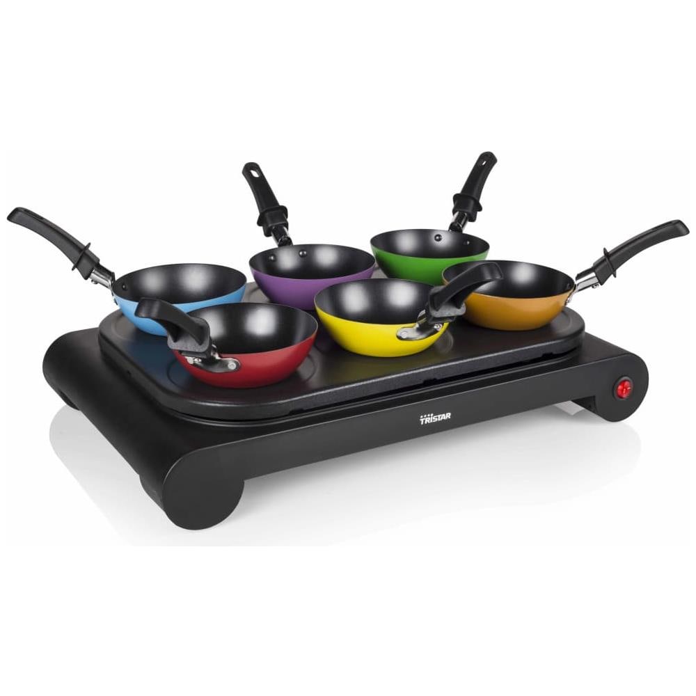 Set Di Padelle Wok Bp2827 1000w Multicolor - Foto 1