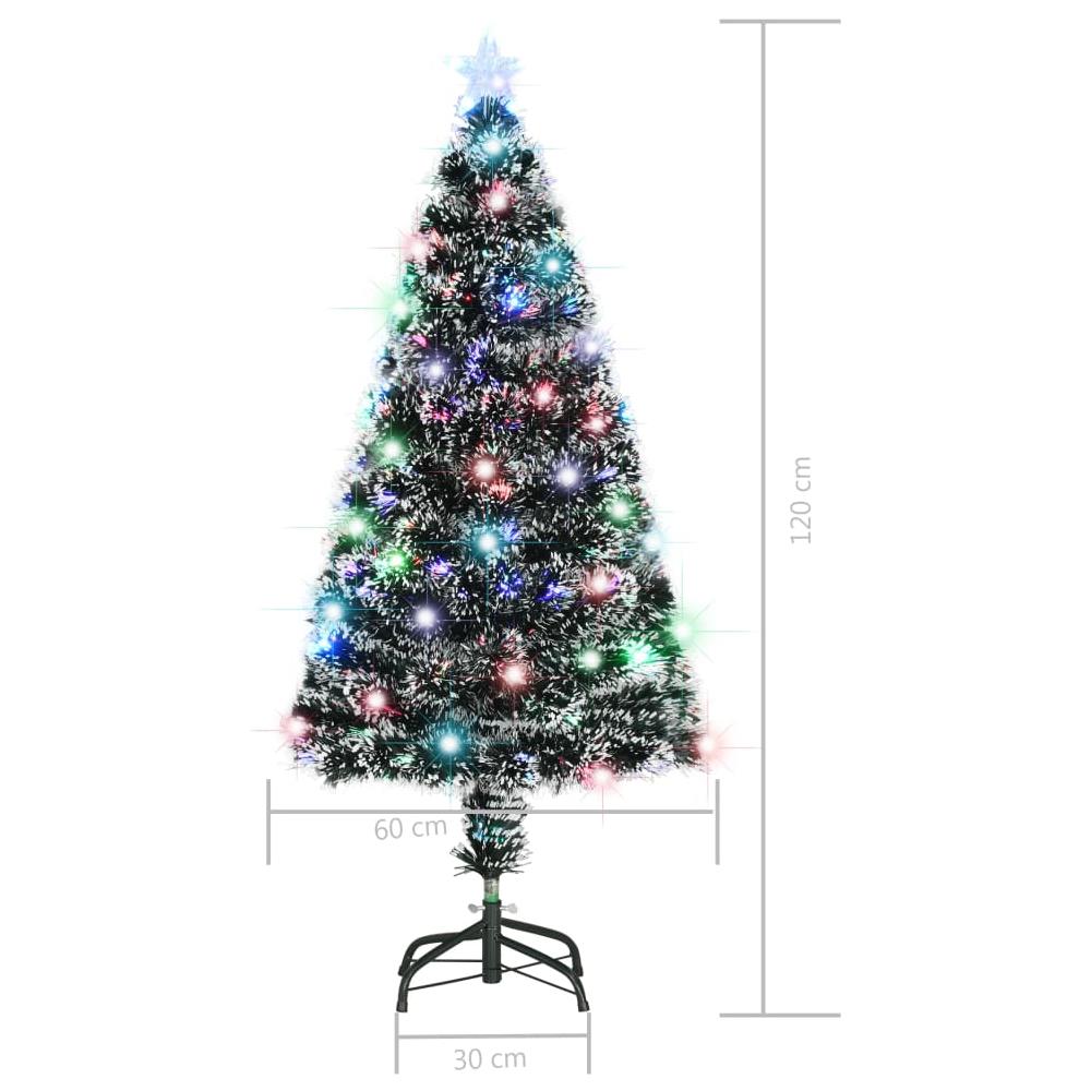 Albero di Natale Preilluminato con Supporto 120 cm Fibra Ottica - Foto 14