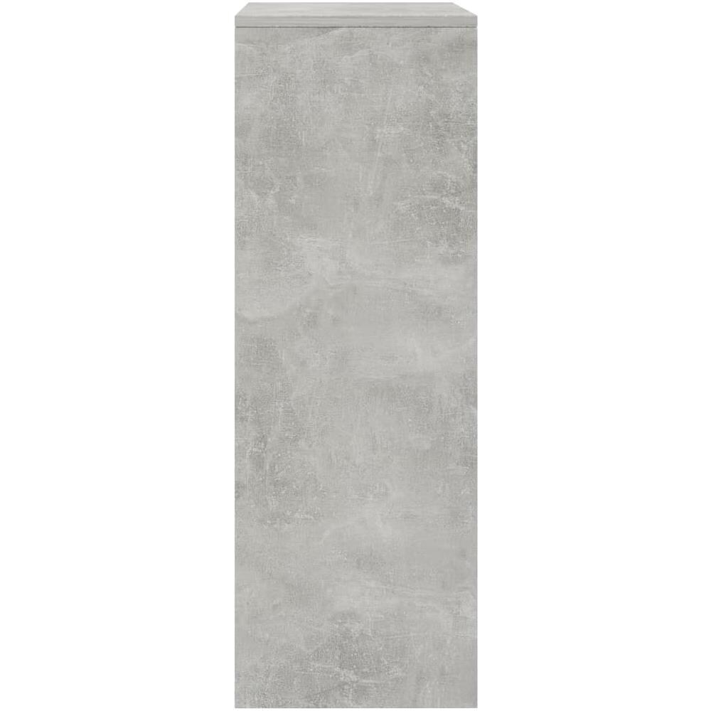 Credenza 6 Cassetti Grigio Cemento 50x34x96cm Legno Multistrato - Foto 5