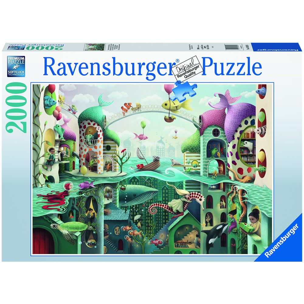 Puzzle 2000 Se I Pesci Potess. - Foto 2