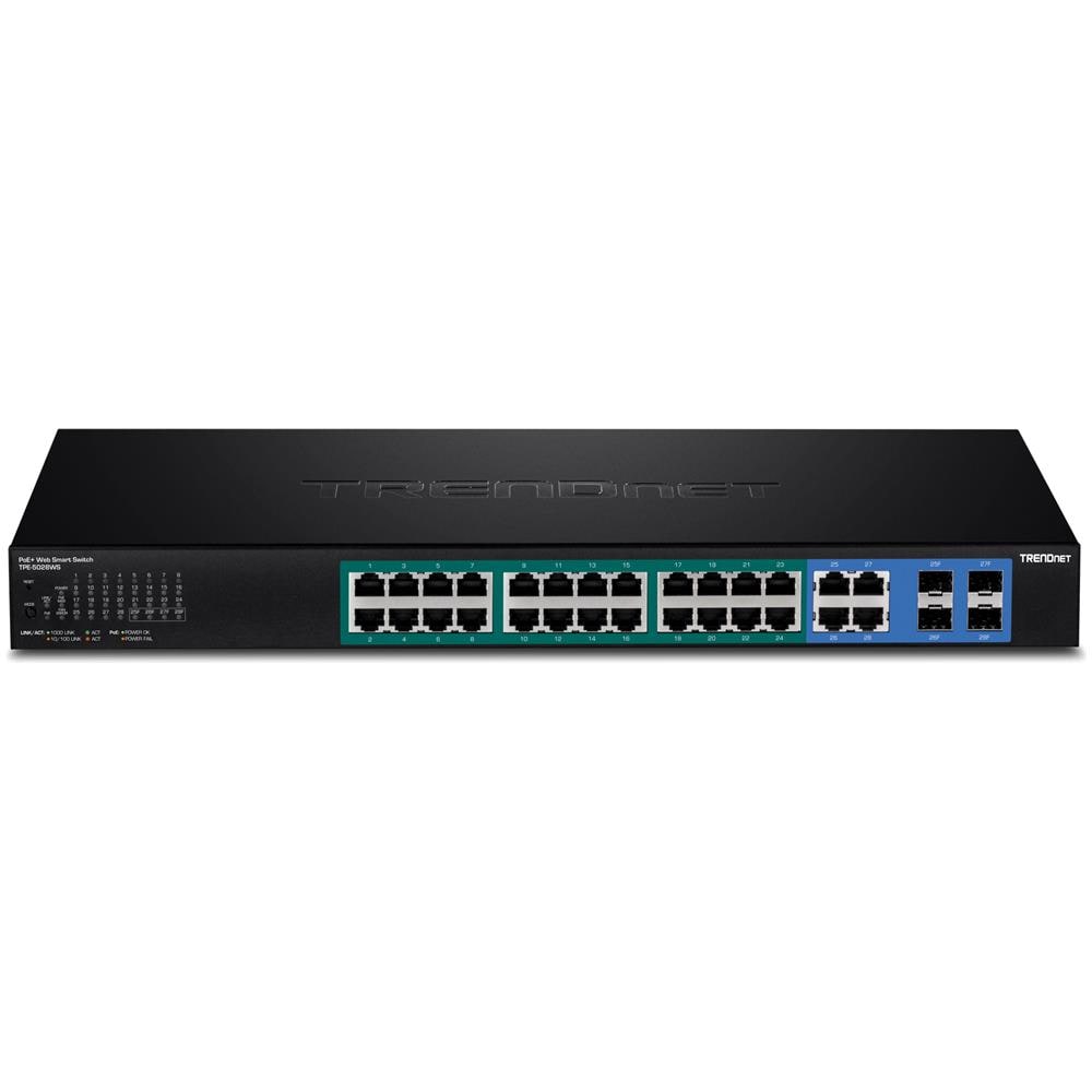28-port Gigabit Web Smart Poe+ Switch (370w) In - Foto 2