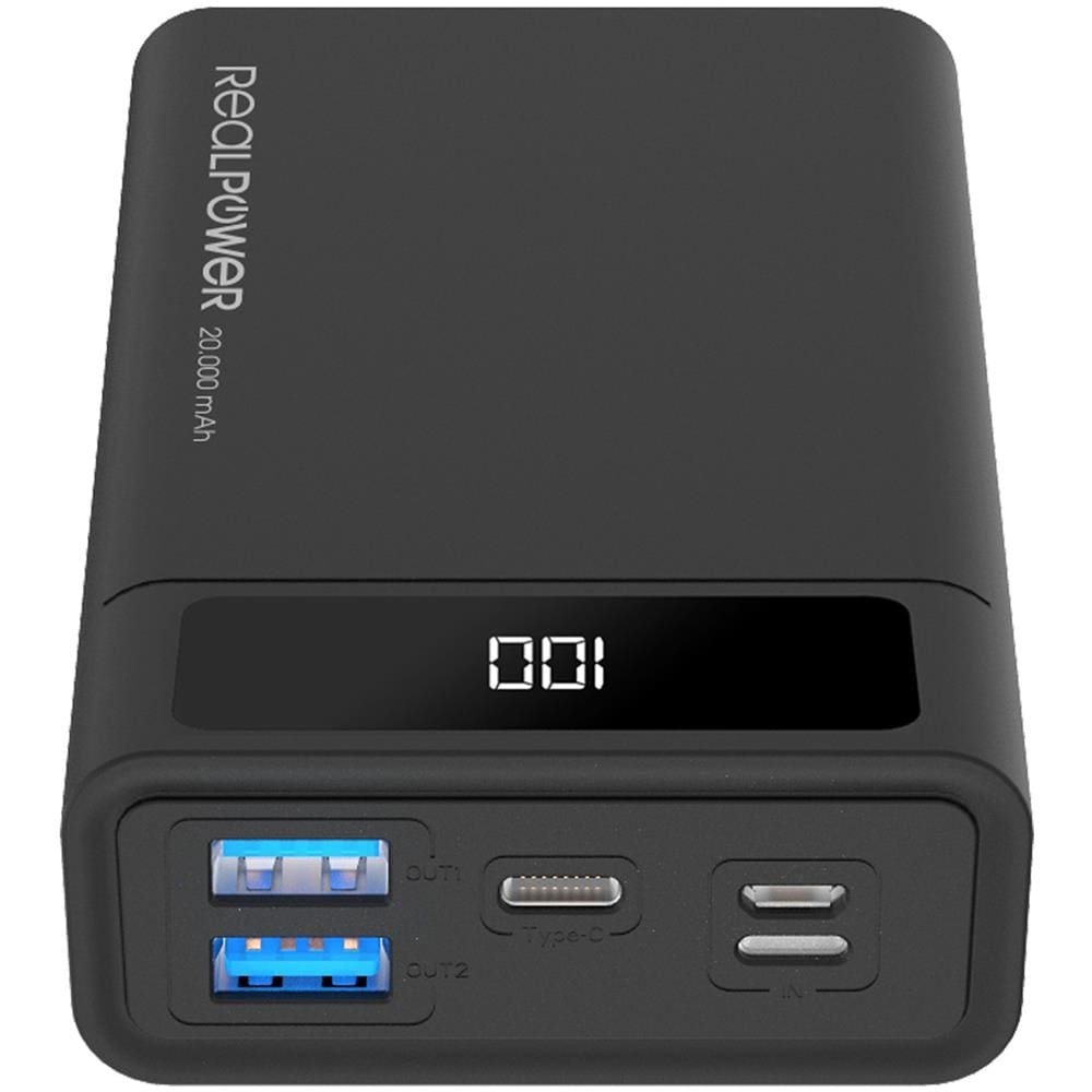 Pb-20k Pd Batteria Portatile 20000 Mah Nero - Foto 3