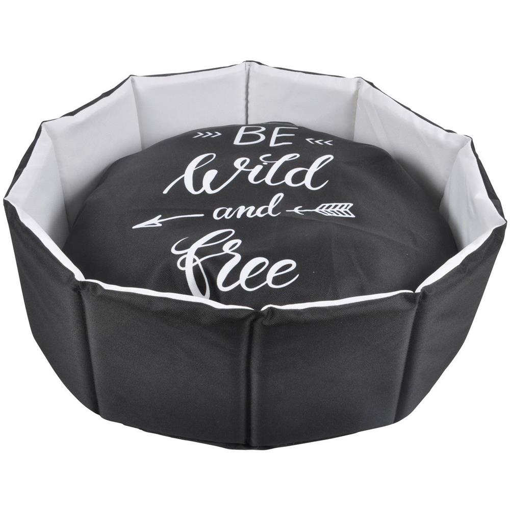 Tana Per Cani E Gatti Con Cuscino Estraibile Superhero, Ø 48 Cm, Asterischi - Foto 1