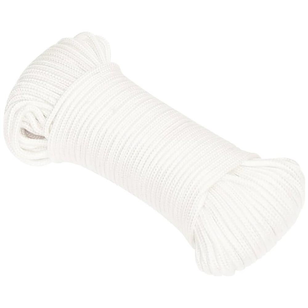Corda Nautica Completamente Bianca 3 Mm 50 M In Polipropilene - Foto 2