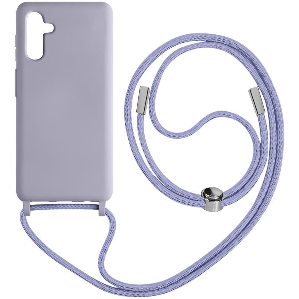 Cover Cordino Per Samsung Galaxy A54 5g Collana / Tracolla 80 Cm Lavanda - Foto 1