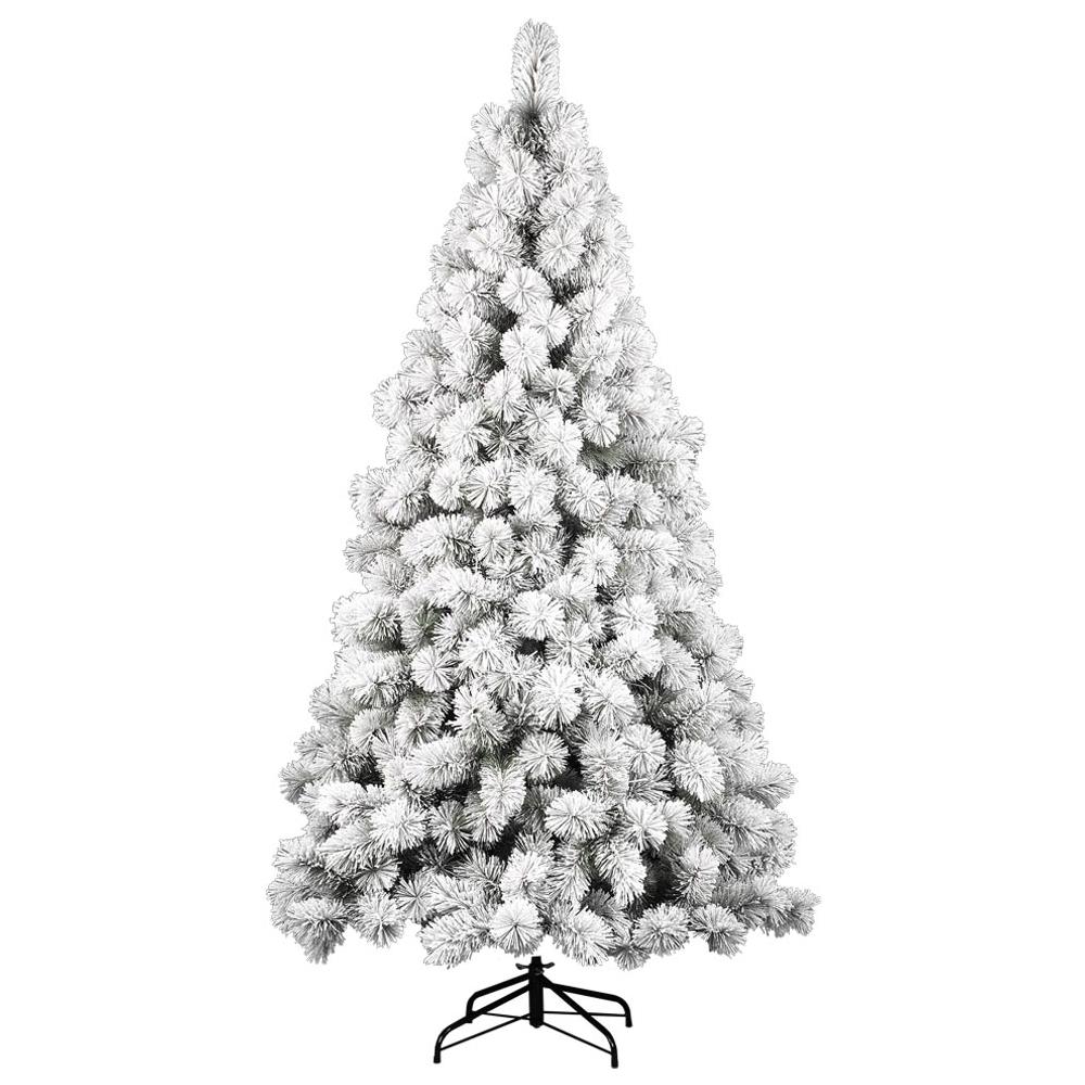 Albero Di Natale Innevato Des Alpes 240cm 740 Rami Super Folto Effetto Neve - Foto 5