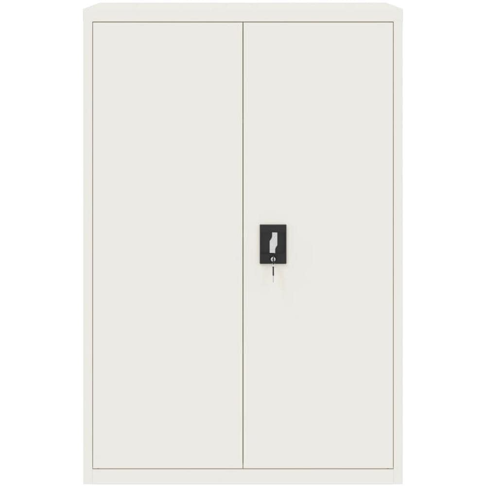 Armadio Classificatore Bianco 90x40x140 Cm In Acciaio - Foto 3
