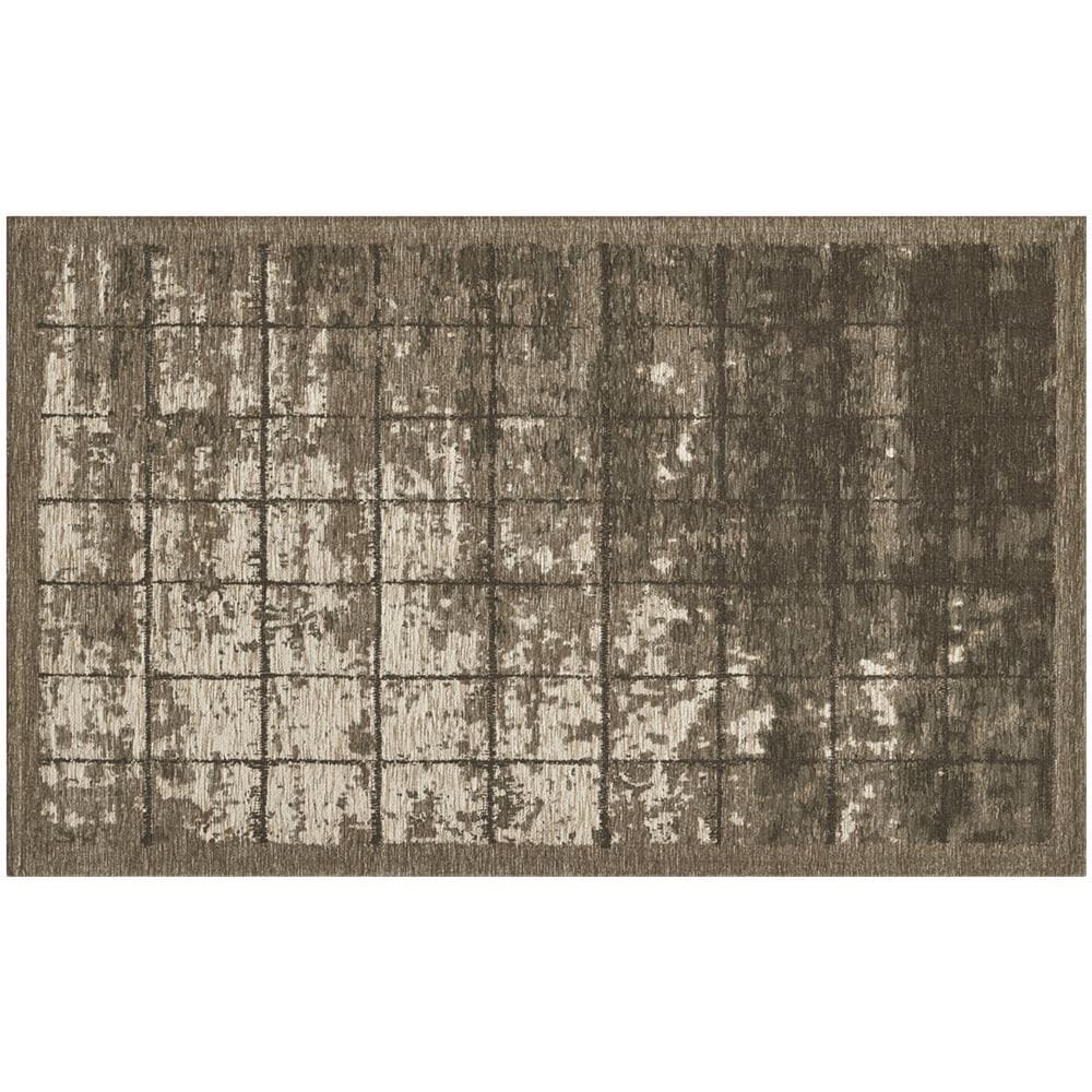 Tappeto Velour Antiscivolo Da Camera E Salotto Disegno Urano Fango By Suardi 85x150 Cm Fango - Foto 1