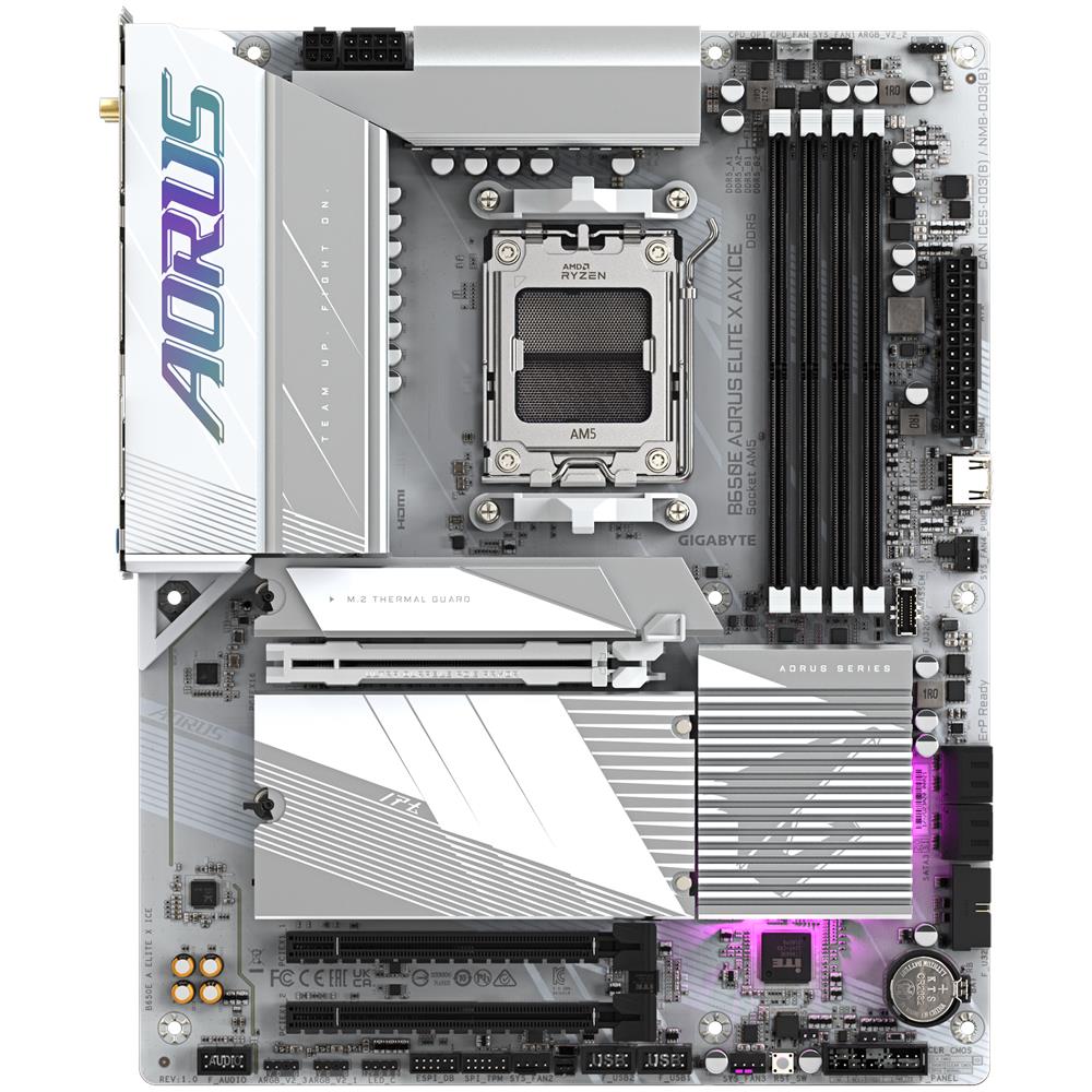 Scheda Madre B650E AORUS ELITE X Socket AM5 Chipset AMD B650 ATX - Foto 2