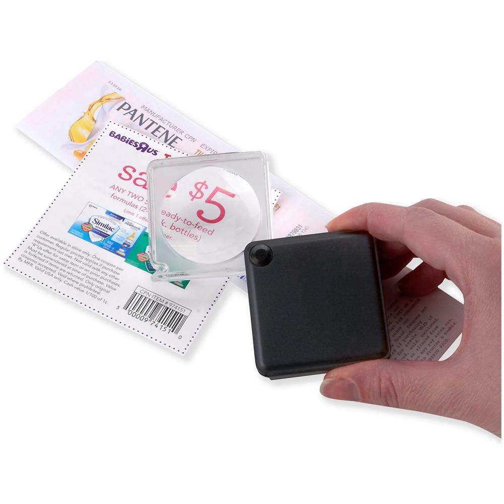 MagniFlip lente d'ingrandimento 3x Nero - Foto 2