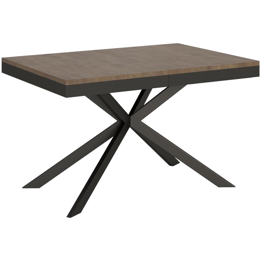 Tavolo allungabile 90x180/284 cm Plaker Evolution noce telaio antracite - Foto 1