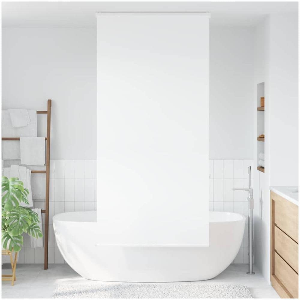 Tenda a Rullo Doccia Cassonetto 90x240 cm Larghezza Tessuto - Foto 2