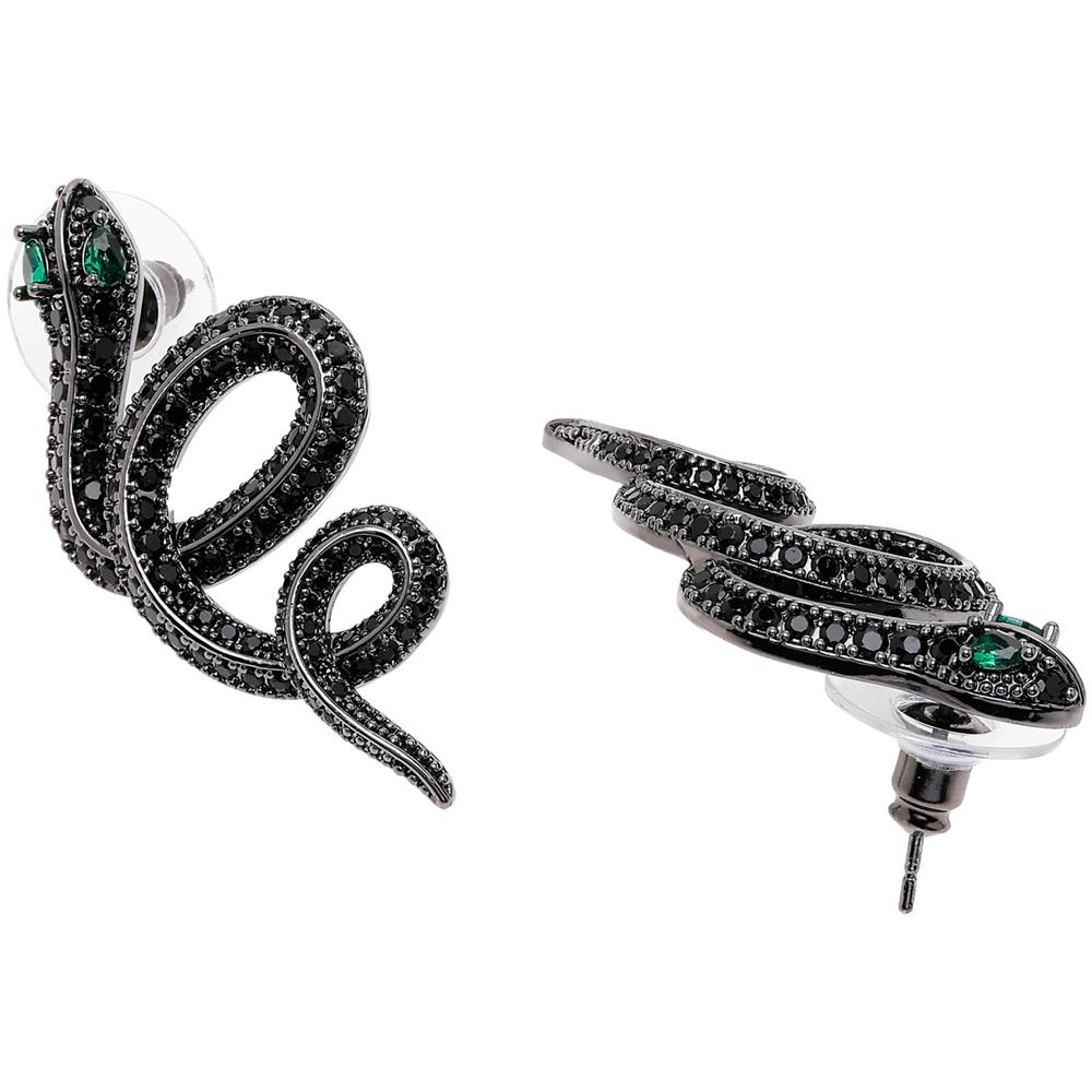 Orecchini Serpente Neri - Foto 2