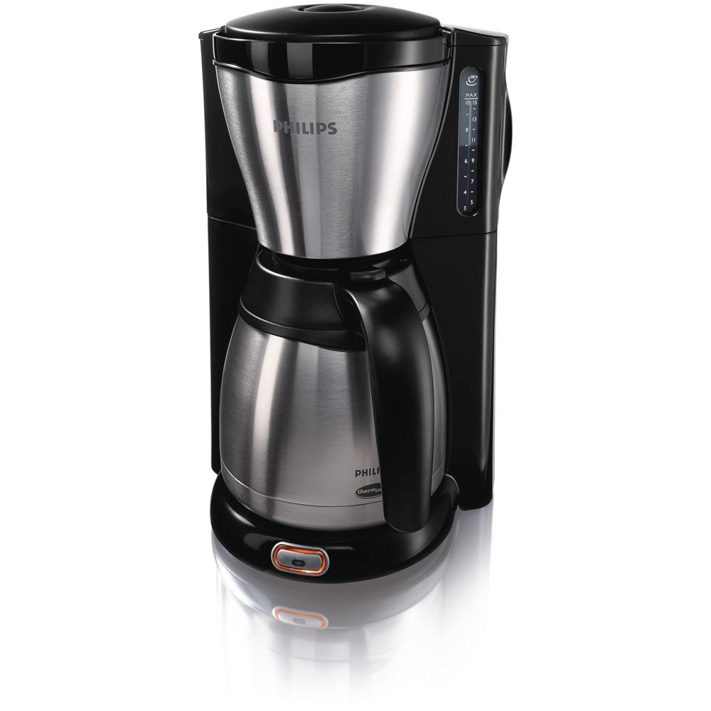 HD7546 N, Libera installazione, Nero, Gocciolamento, Caffè macinato, Caffè, 1,2L - Foto 1