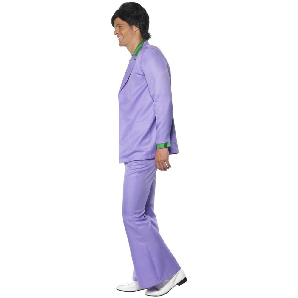 Costume Stile Disco Anni 70 Uomo Medium - Foto 2