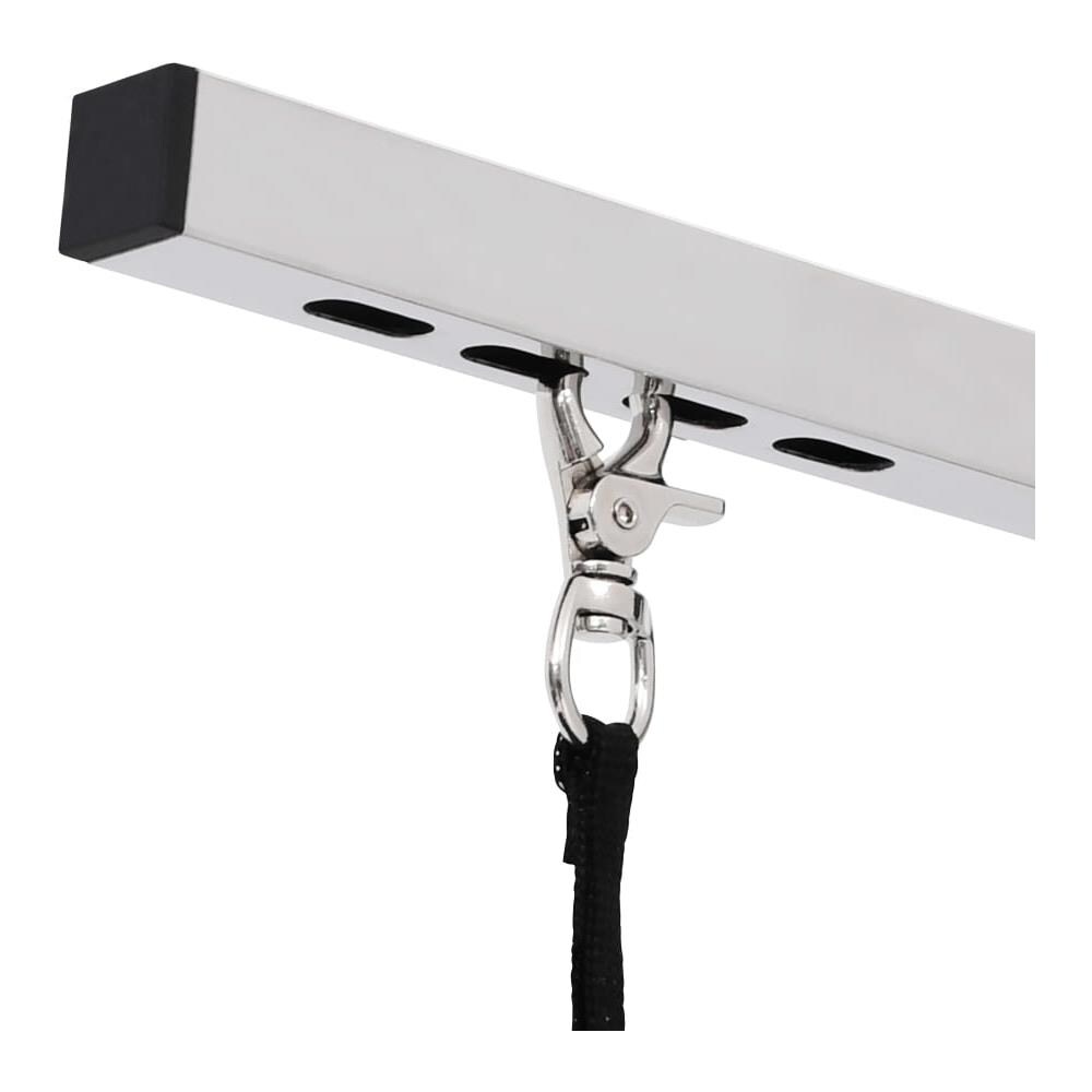 Tavolo Toelettatura per Cani Regolabile con 1 Anello e Cesto - Foto 8