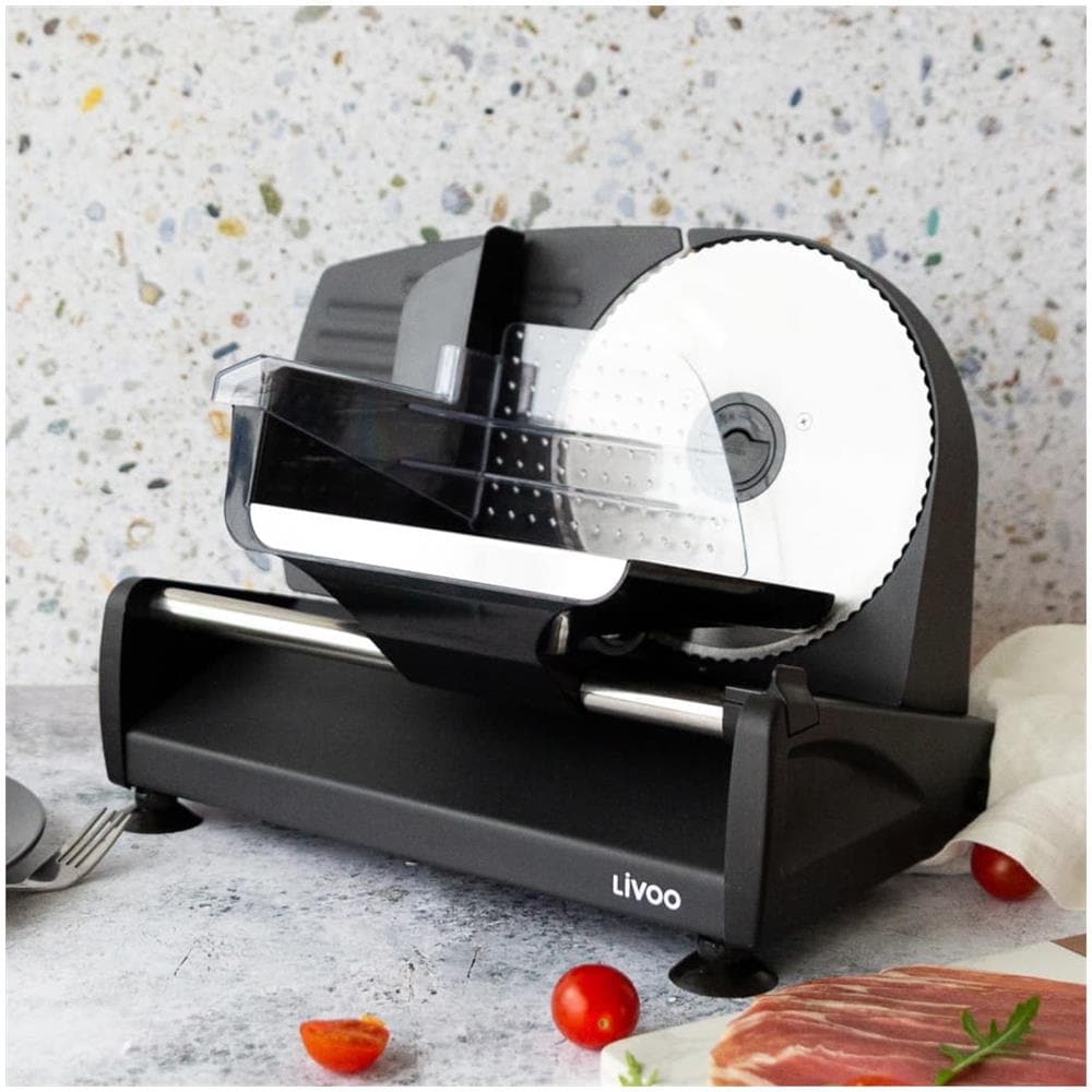 Affettatrice Dom396 - Nera E Grigia - Foto 4