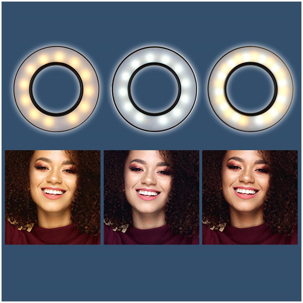 Kit Di Anelli Luminosi Bianchi Influence Con Morsetto, Nero - Foto 2